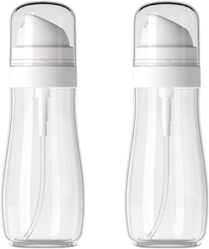 Small Spray Bottle with Fine Mist, 2 Pack 3.4oz/100ml Travel Spray