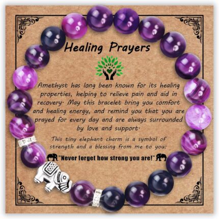 SmileBelle Get Well Gifts for Women After Surgery, Healing Bracelets