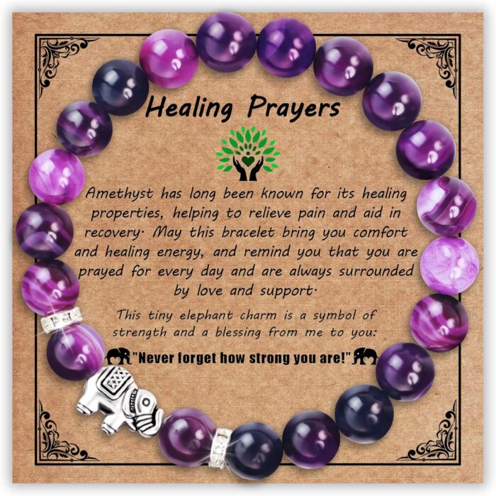 SmileBelle Get Well Gifts for Women After Surgery, Healing Bracelets