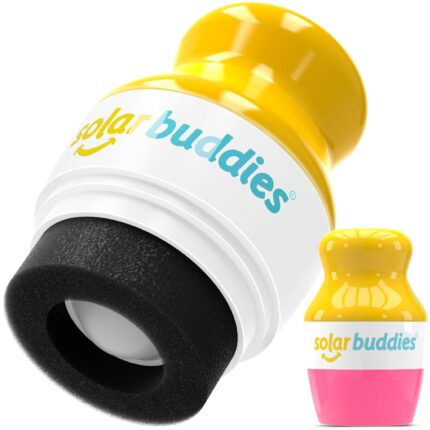 Solar Buddies Sunscreen Applicator - Single Pink - Refillable Roll on