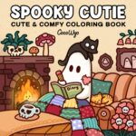 Spooky Cutie: Coloring Book for Adults and Teens Featuring Adorable