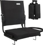 Stadium Seats for Bleachers with Back Support Wide, Portable Bleacher