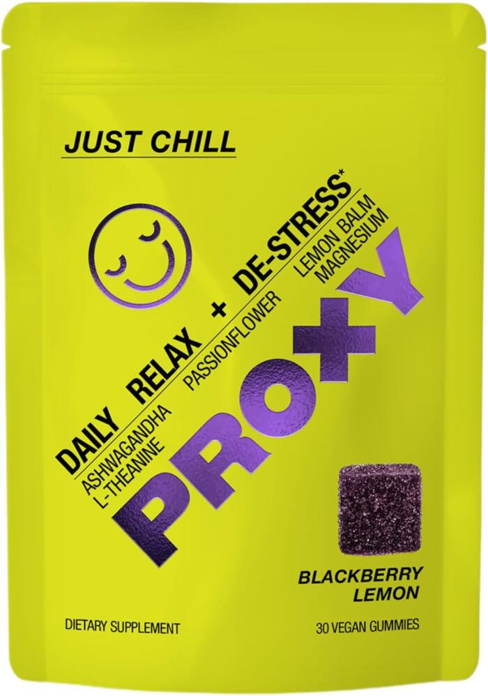 Stress Support with Ashwagandha, Lemon Balm, L-theanine, Magnesium-