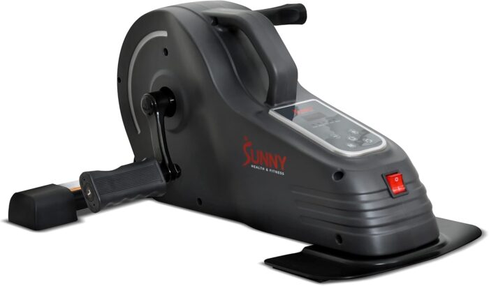 Sunny Health & Fitness Dual Function Under Desk Pedal Exerciser,