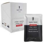 Super Team Savory + Crispy Protein Bars - Spicy Herb - 12-Count Snack