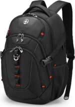 Swissdigital Design Business Laptop Backpack with Smart USB Charging