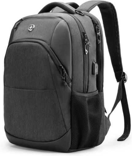 Swissdigital Design Travel Laptop Backpack for Men and Women, College