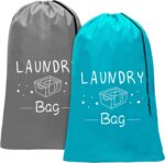 Sylfairy 2 Pack Extra Large Travel Laundry Bag, Dirty Clothes