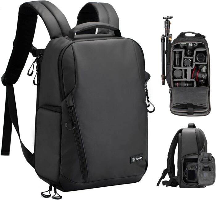 TARION Small Camera Backpack Bag Waterproof - Photography Backpack