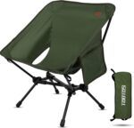 TOBTOS Portable Camping Chair, Support up to 330 LBS, Lightweight