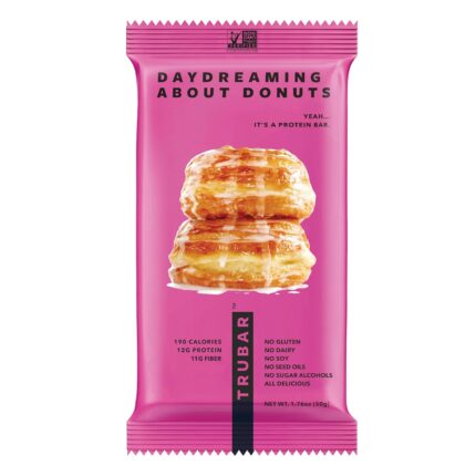 TRUBAR Vegan Protein Bar, Daydreaming About Donuts, Gluten Free, Plant
