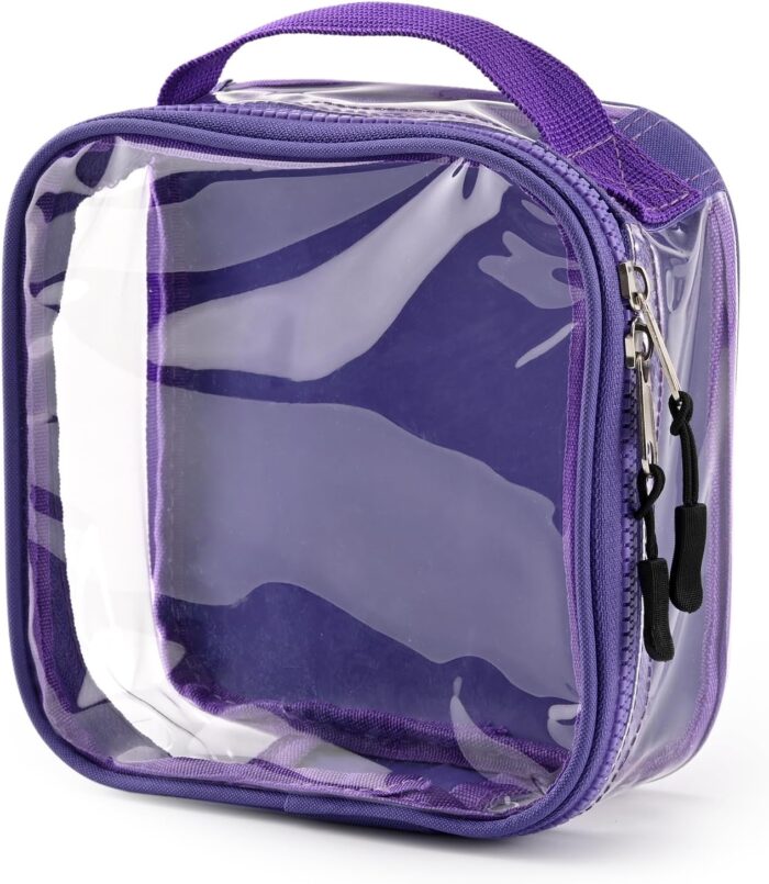 TSA Approved 1 Quart Clear Toiletry Bag/Transparent Liquids