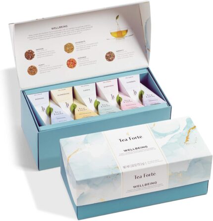 Tea Forte Wellbeing Assorted Presentation Box Mother's Day Tea Gift