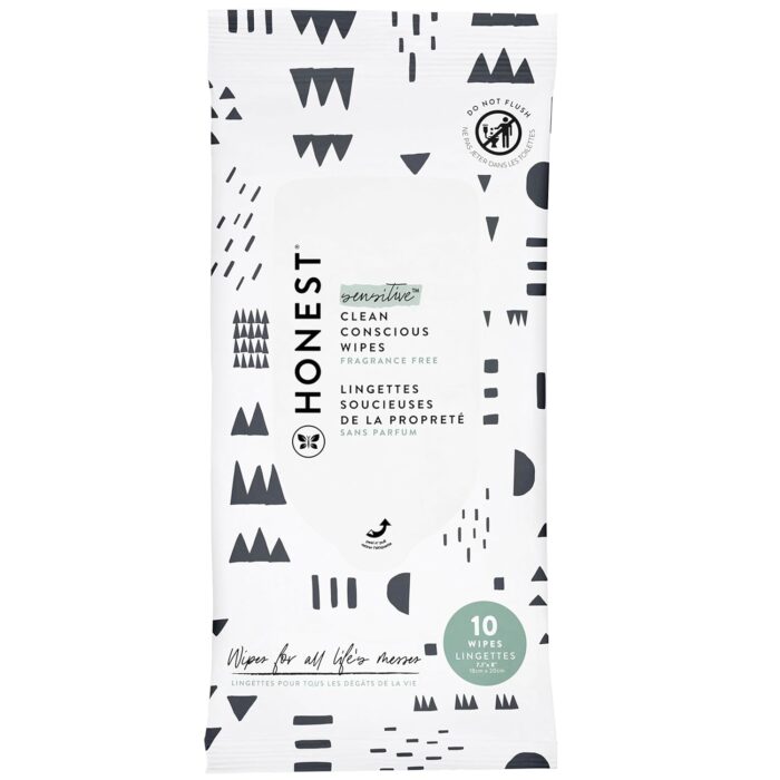 The Honest Company Clean Conscious Multi-Use Wipes | Hypoallergenic +