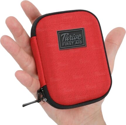 Thrive Travel Essentials Mini First Aid Kit – 66 Pieces of FSA and HSA