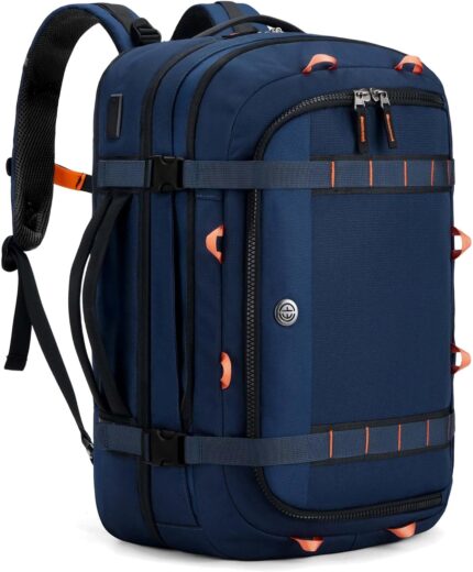 Tolaccea Travel Laptop Backpack, TSA Flight Approved Carry On Travel