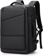 Travel Backpack 41L, Expandable Water Resistant College Computer