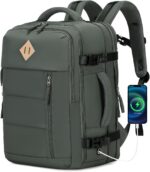 Travel Backpack for Men, 32L Expandable Carry On Flight Approved