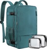 Travel Backpack for Men, 40L Carry On Backpack, 17 Inch Laptop