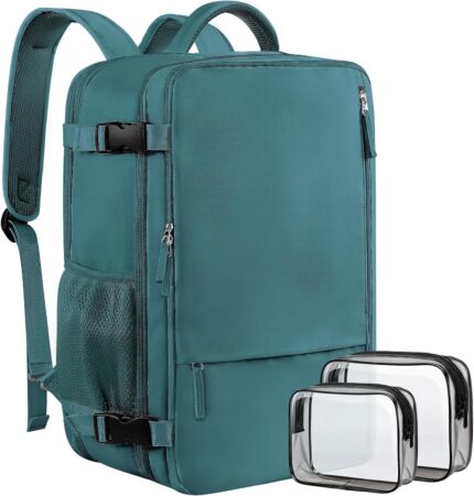 Travel Backpack for Men, 40L Carry On Backpack, 17 Inch Laptop