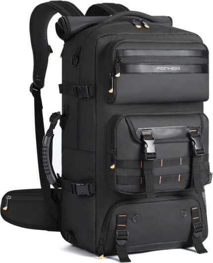 Travel Backpack for Men, 50L Carry On Flight Approved Convertible