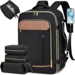 Travel Backpack for Women Men 40L Large Carry On Backpack Flight