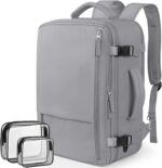 Travel Backpack for Women Men, Carry On Backpacks Expandable 40L