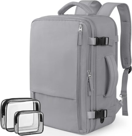 Travel Backpack for Women Men, Carry On Backpacks Expandable 40L