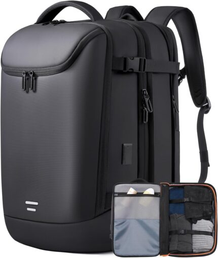 Travel Carry on Backpack 50L Expandable Flight Approved Backpacks 17.3