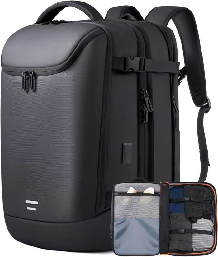 Travel Carry on Backpack 50L Expandable Flight Approved Backpacks 17.3