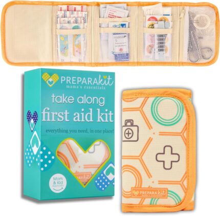 Travel First Aid Kit for Kids - Mini Car, Purse, Backpack, or Diaper