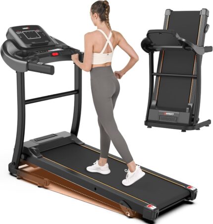 Treadmill for Home, 3.0 HP Treadmill with Incline, Heart