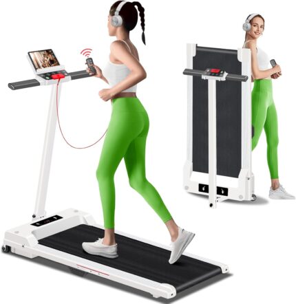 Treadmill for Home, Treadmill with Handles, 3.0HP Portable