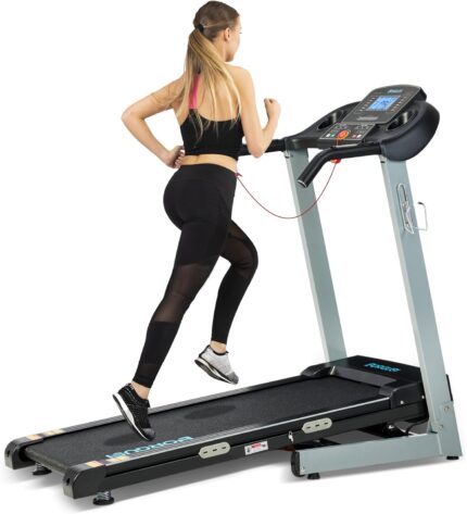 Treadmill with Auto Incline - 300 lb Capacity, 3.0HP Folding