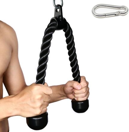 Tricep Rope 27 & 36 inches 2 Colors Fitness Attachment Cable