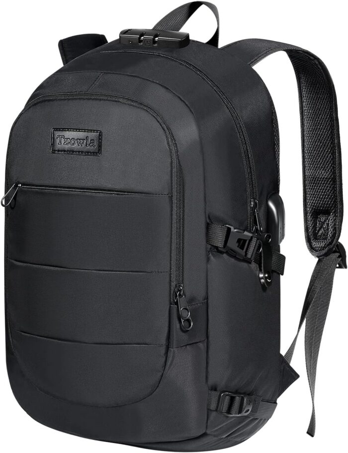 Tzowla 35 Liter Anti Theft with USB Charging Port Laptop Backpack