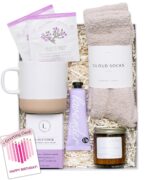 Unboxme Lavender Spa Gift Set - Relaxation Gifts For Women - Get Well