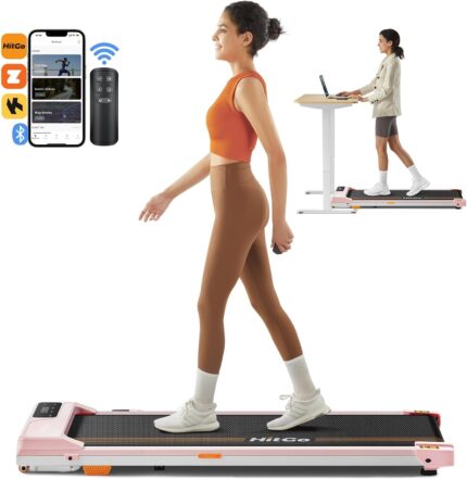 Under Desk Treadmill - 2 in 1 Walking & Jogging Pad,