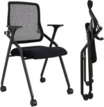 Updated Conference Room Chairs, Folding Office Desk Chair with Lumbar