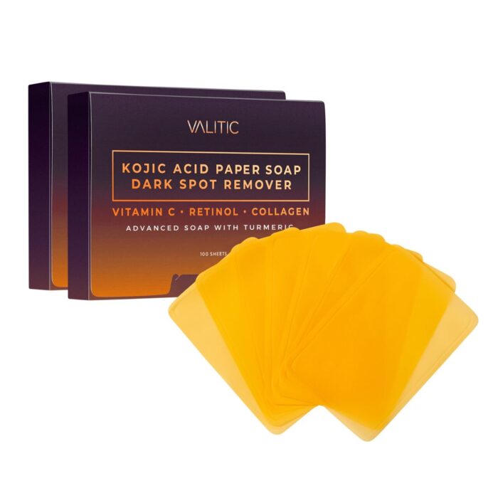 VALITIC Turmeric Kojic Acid Cleansing Soap Melting Sheets - Dark Spot