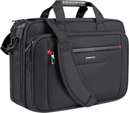 VANKEAN Laptop Briefcase Premium Laptop Case Fits Up to 17.3 Inch
