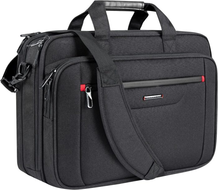 VANKEAN Laptop Briefcase Premium Laptop Case Fits Up to 17.3 Inch