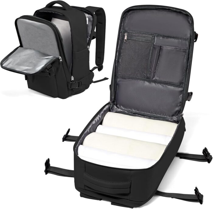 VGCUB Carry on Travel Backpack for Women Men Large Laptop Gym Work