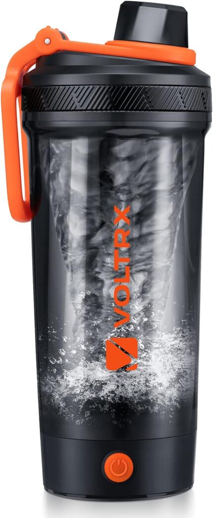 VOLTRX Electric Protein Shaker Bottle - USB Rechargeable