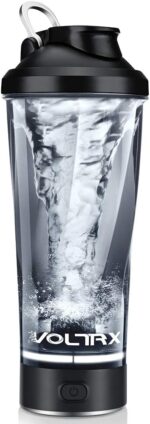 VOLTRX Premium Electric Protein Shaker Bottle, Made with