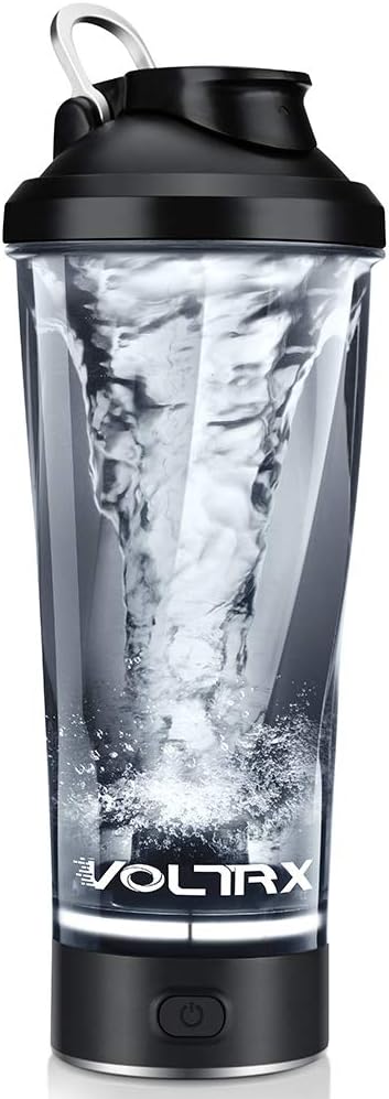 VOLTRX Premium Electric Protein Shaker Bottle, Made with