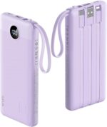 VRURC Portable Charger Power Bank, 10000mAh Travel Essentials Battery