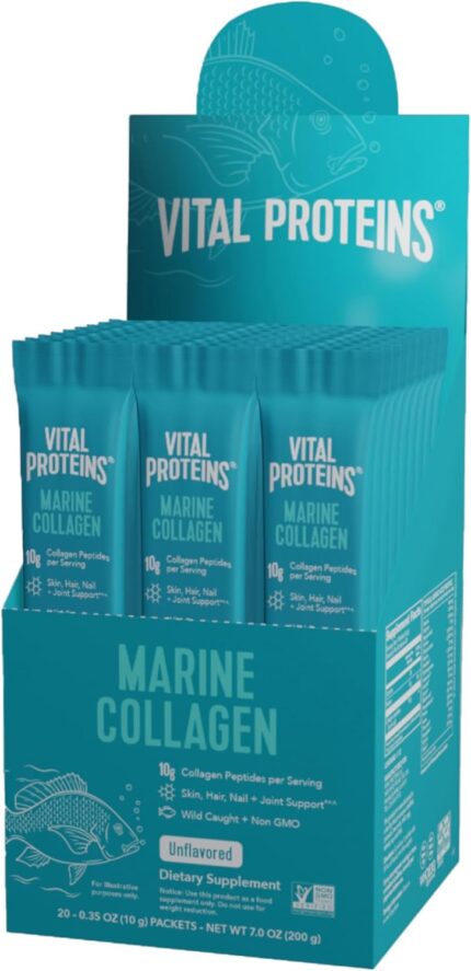 Vital Proteins Marine Collagen, Wild-Caught, Non-GMO Project Verified,