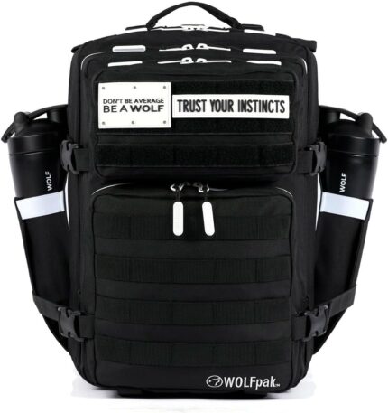 WOLFpak 35L Backpack (Alpha Black White Accents)