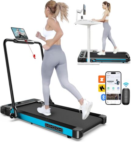 Walking Pad Treadmill, Under Desk Treadmills for Home and